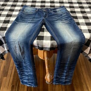 Buffalo David Bitton Six-x Basic Slim Straight Stretch Jeans Men's Size 31 x 31